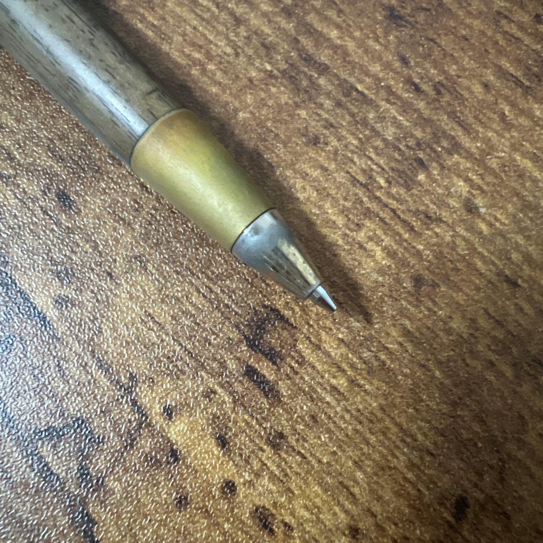 野原工芸 シャープペンシル　黒柿