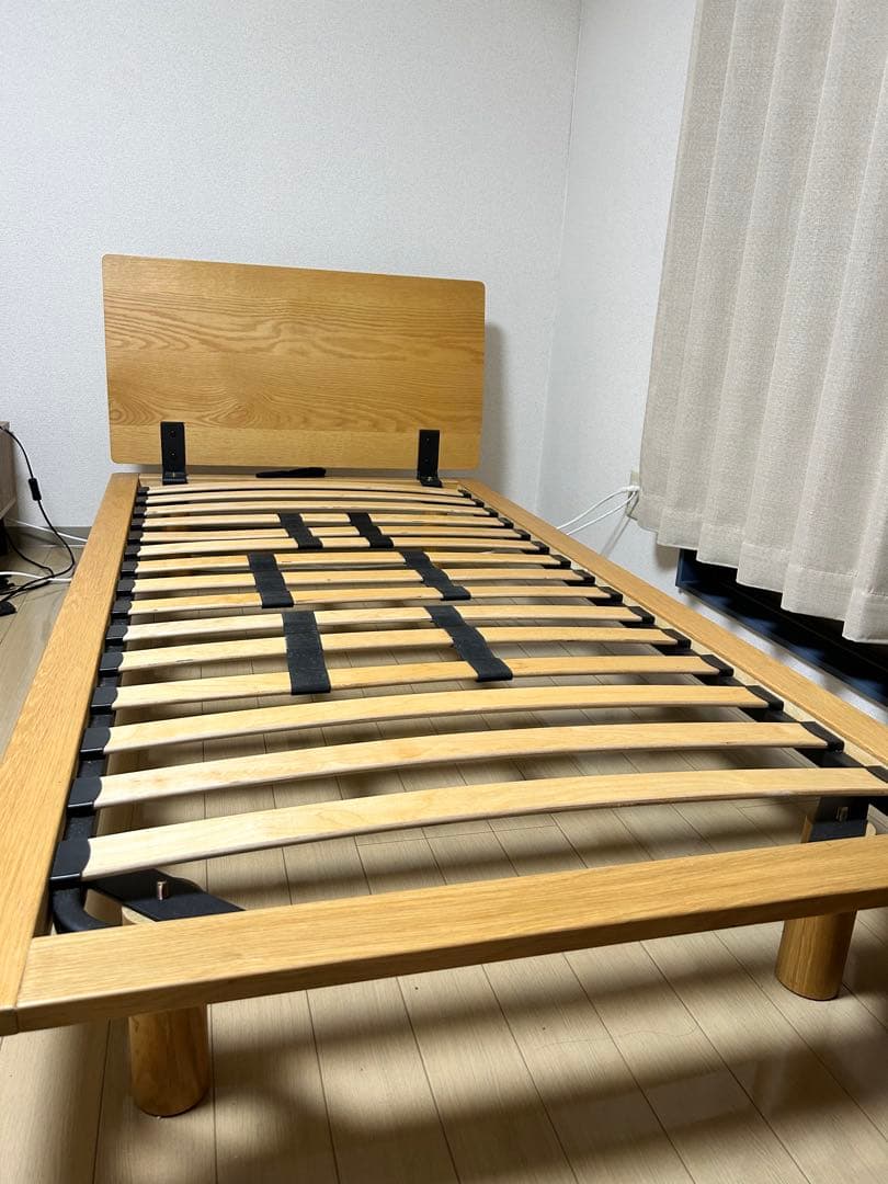 値下げ中!! 無印良品　ベットフレーム　シングル