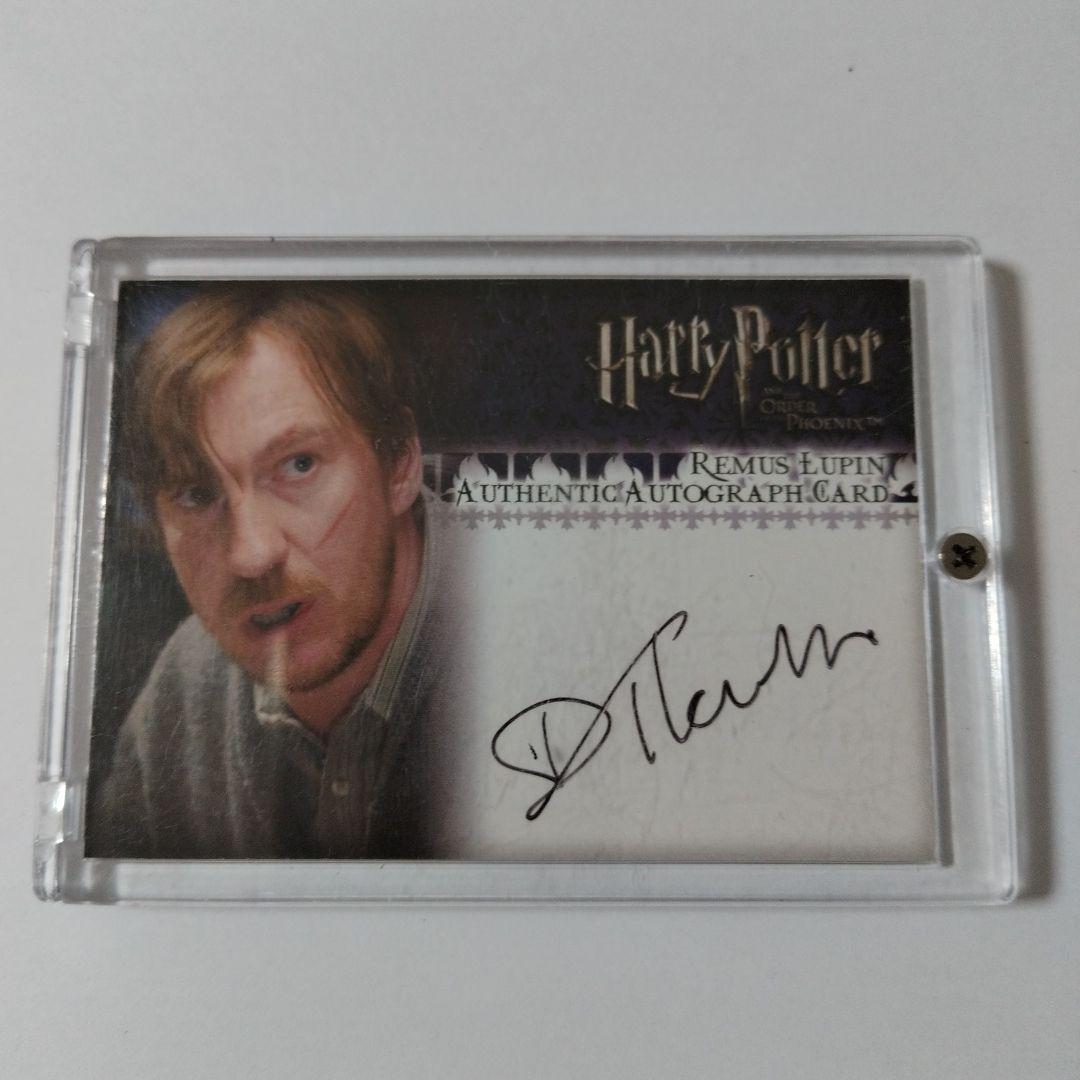 ハリーポッター 不死鳥の騎士団 リーマス・ルーピン サインカード
