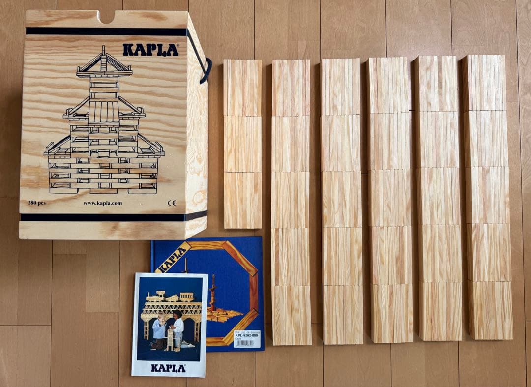 KAPLA 木製ブロックセット 280pcs