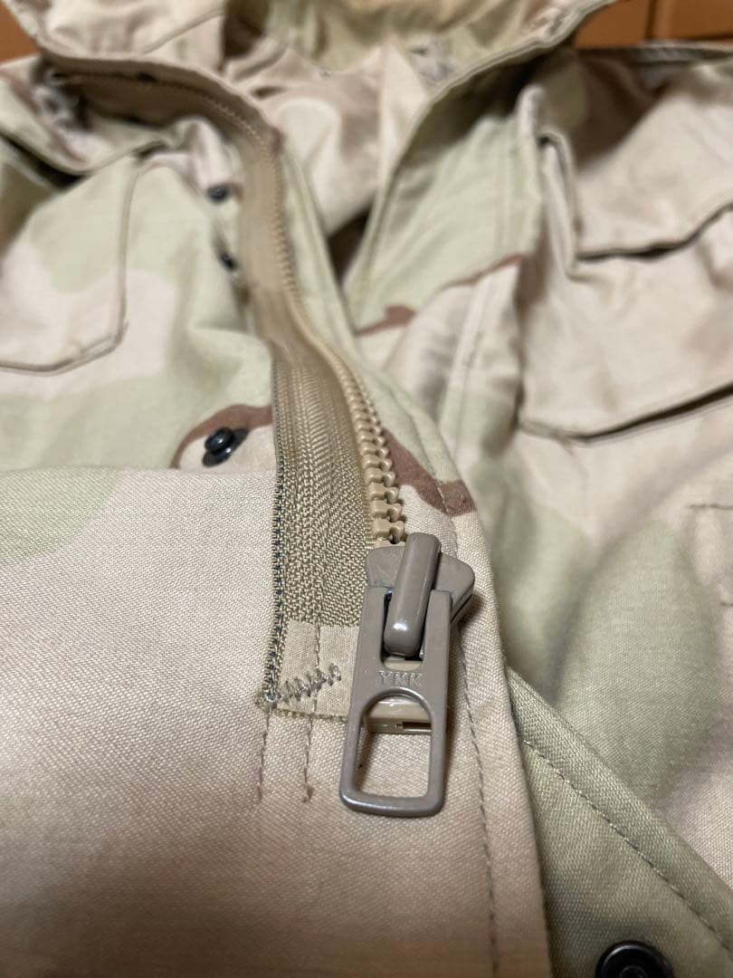 米軍　フィールドジャケット　ミリタリー  迷彩　ベージュ　デザートカモ