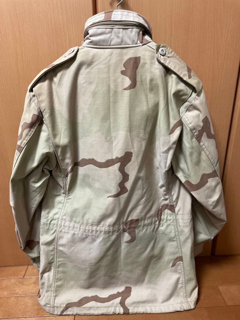 米軍　フィールドジャケット　ミリタリー  迷彩　ベージュ　デザートカモ