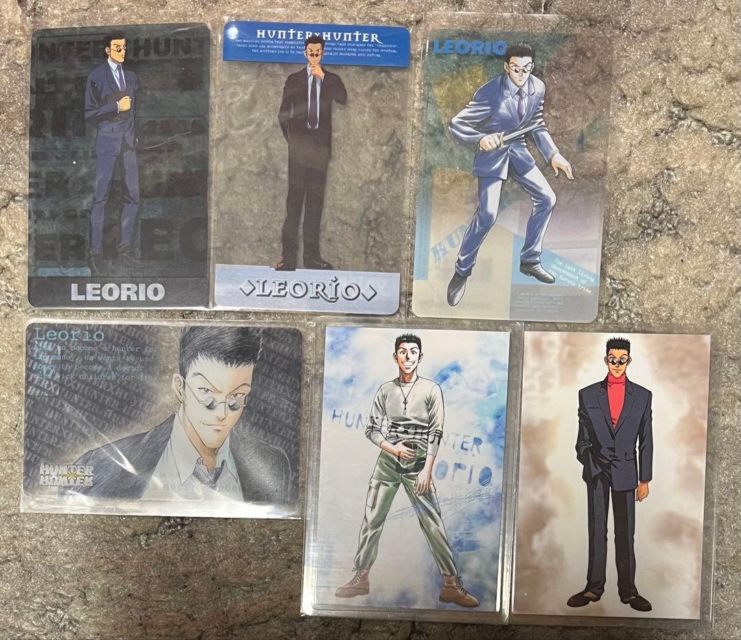超激レア‼️初期‼️HUNTER×HUNTER ラミネートカード レオリオ 6枚‼️