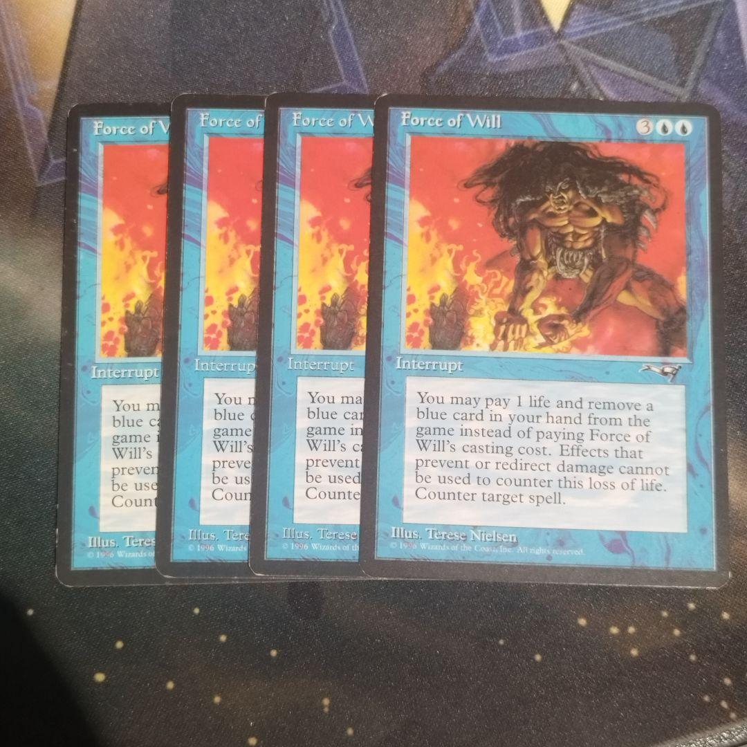 意志の力 force of will ALL 4枚