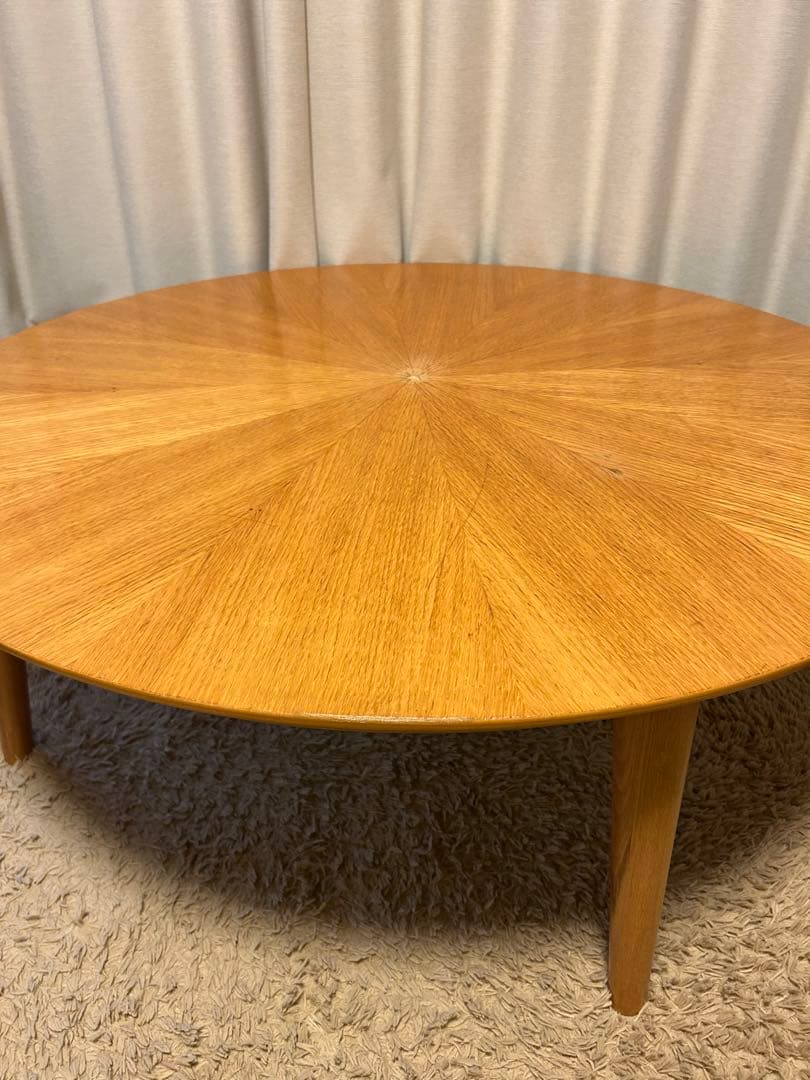 ニトリ　円形フラットヒーター　105センチ