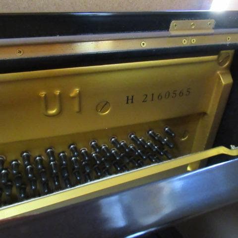 《YAMAHA》 ヤマハ アップライトピアノ U1H 〇調律カード付属〇