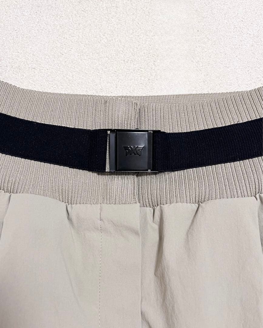 美品 PXG ゴルフウェア レディース スカート カーキ