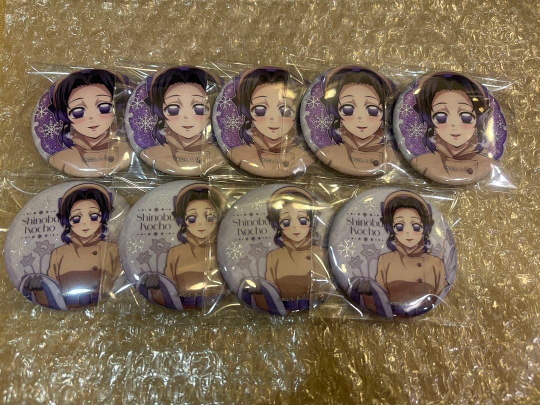 AGF 2025 鬼滅の刃 缶バッジ 胡蝶 しのぶ