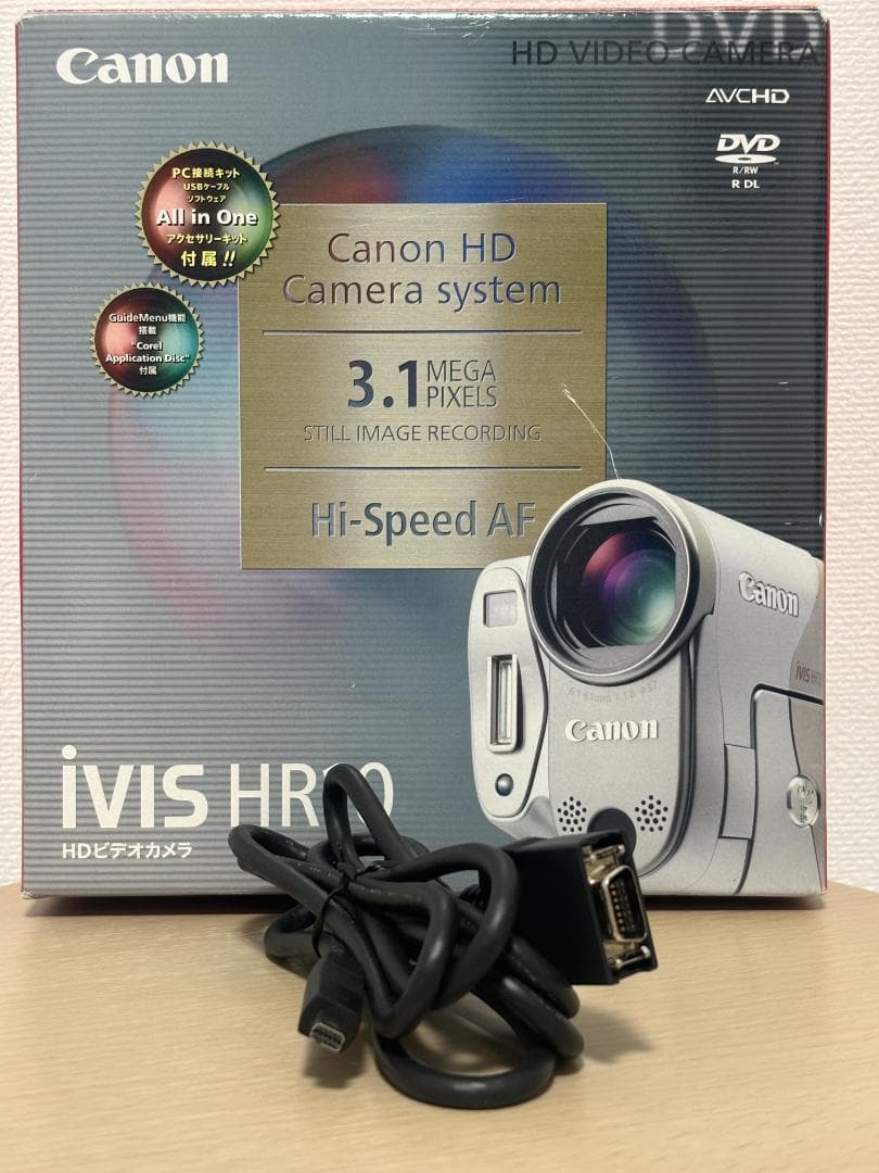 CanonビデオカメラIVISHR10