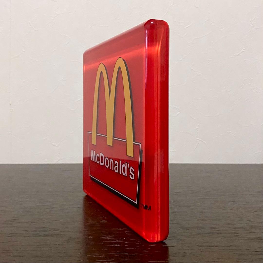 McDonald's / アクリルプレート
