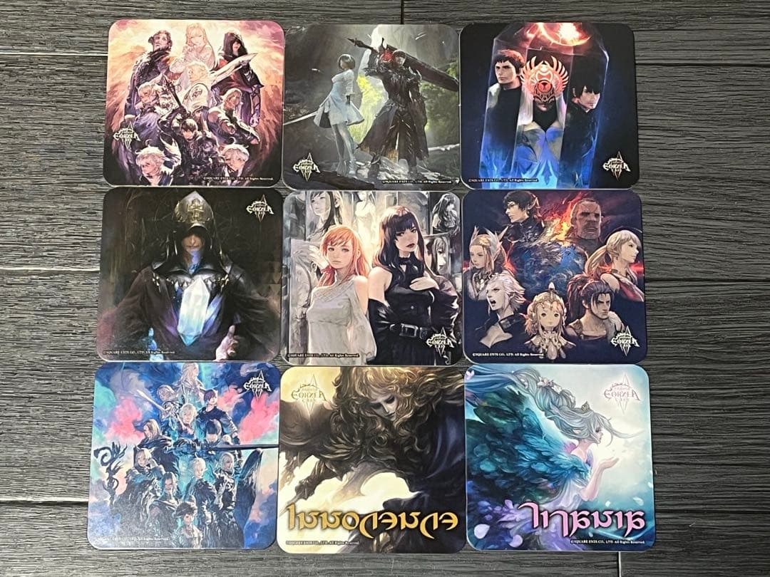 ★エオルゼアカフェ コースター 75枚セット FF14 FFXIV エオカフェ★