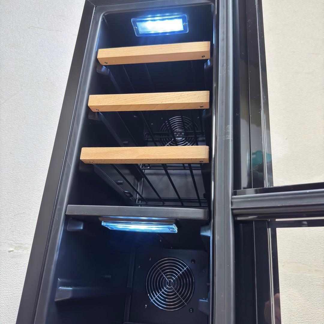 美品 デバイスタイル ワインセラー 18本収納 DCF-C18W 2022年製