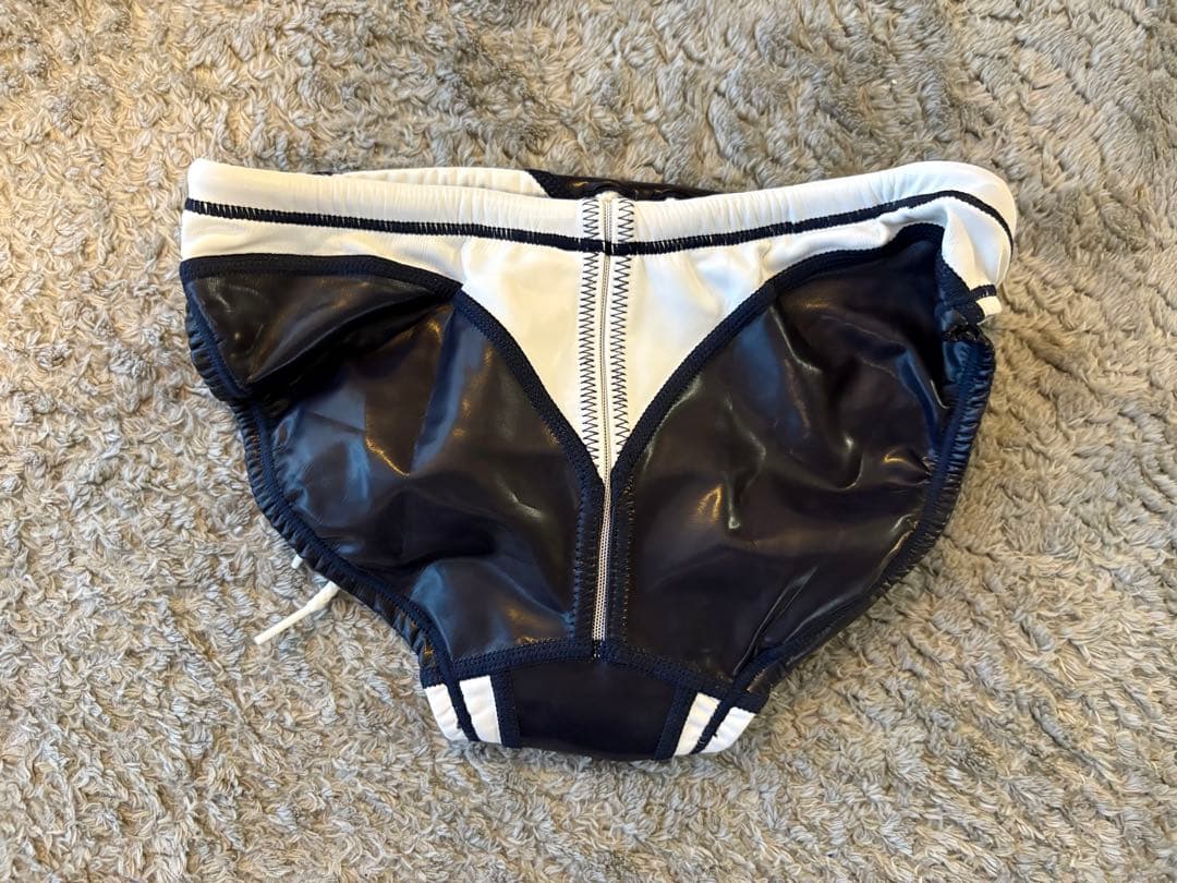 Mizuno 競泳水着 ネイビー/ホワイト