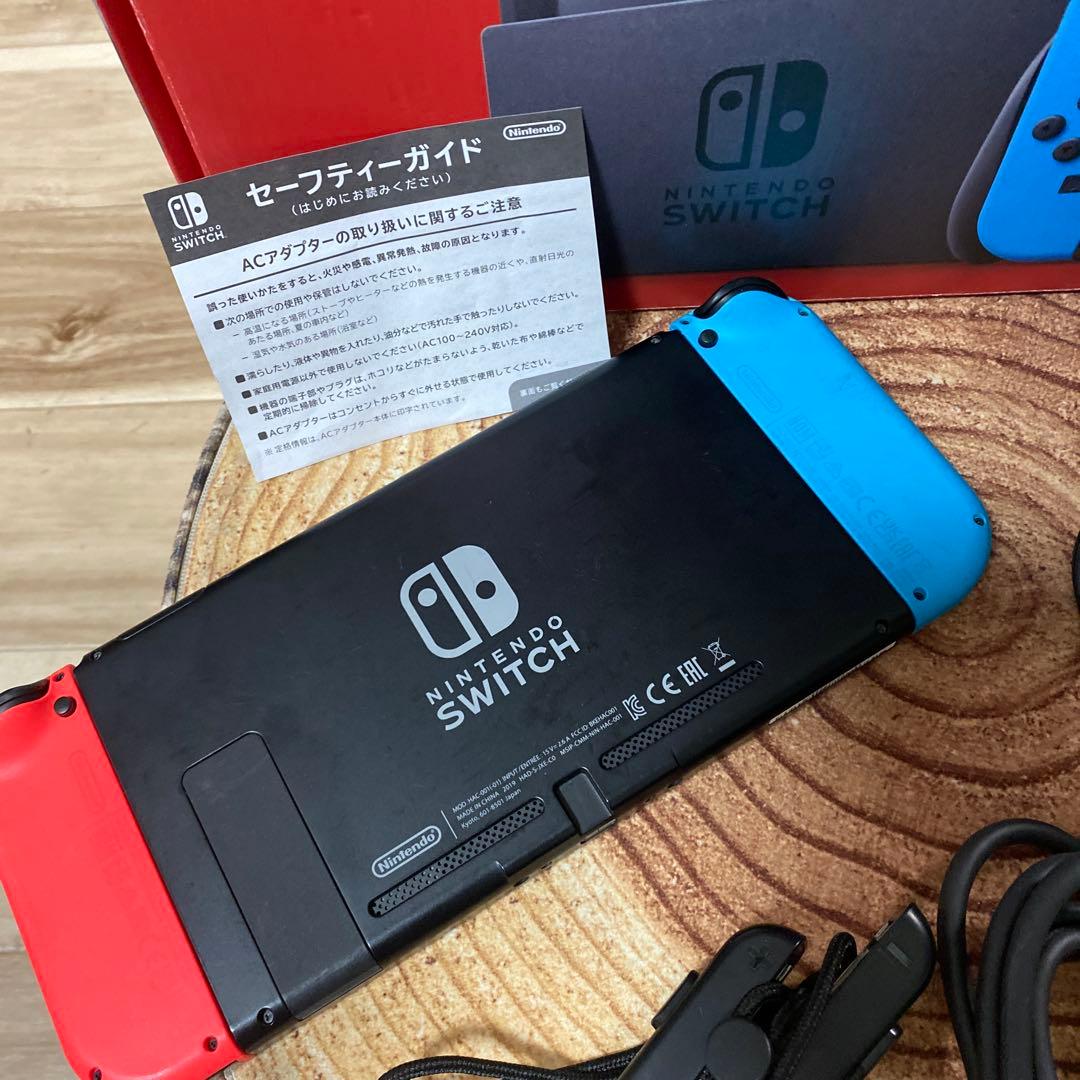 Nintendo Switch ニンテンドースイッチ本体　ネオン ⑦