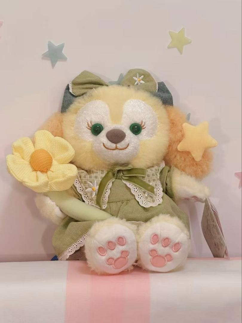 お顔厳選　上海ディズニー　リラックス　クッキーアンSSぬいぐるみ9840