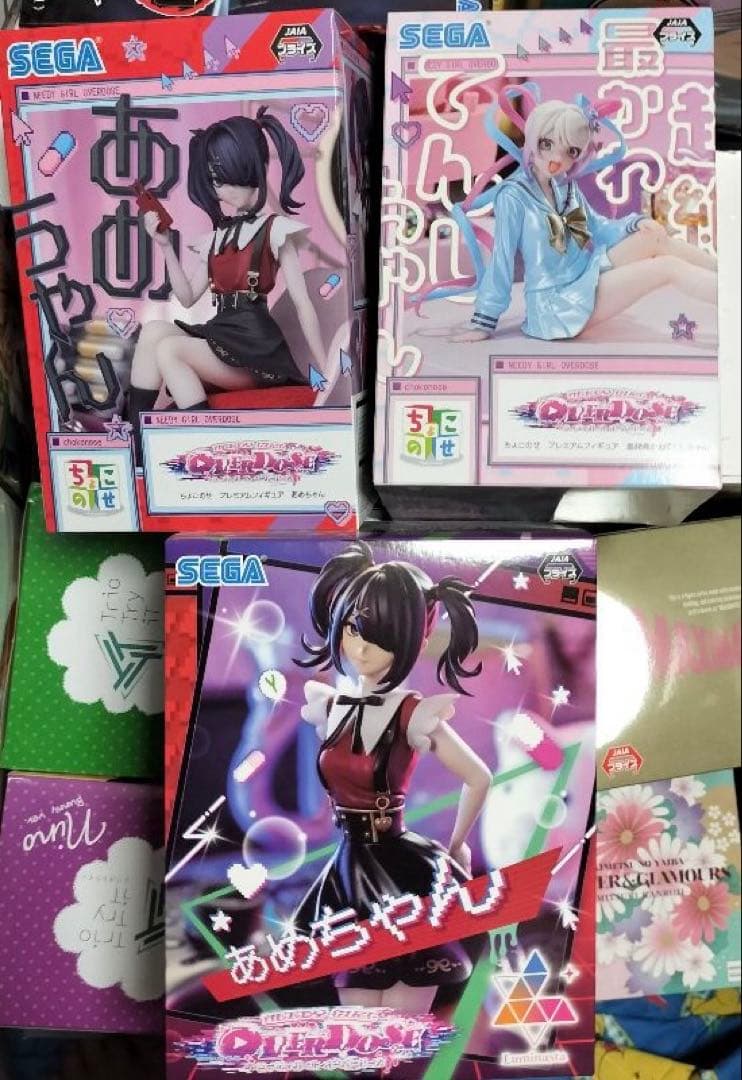 overdose ちょこのせプレミアムフィギュア Luminasta 3点セット