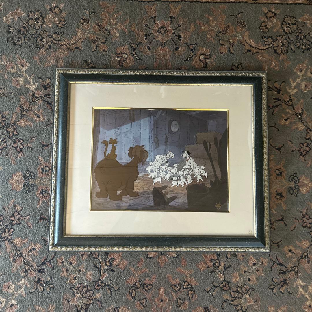 101匹わんちゃん セル画 500枚限定 ディズニー 手書き