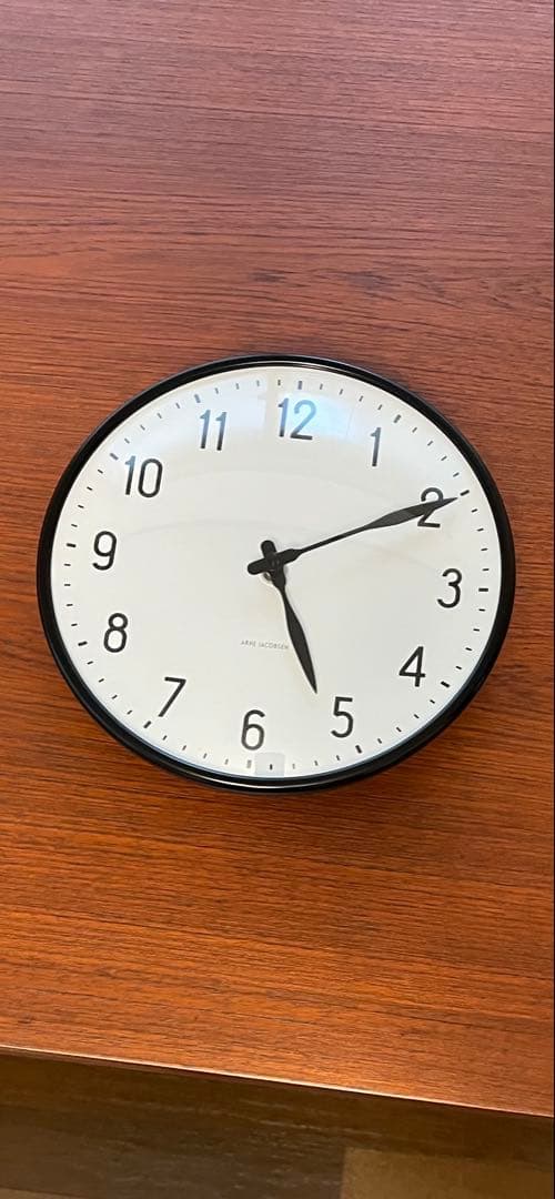 アルネ ヤコブセン ウォール クロック ステーション