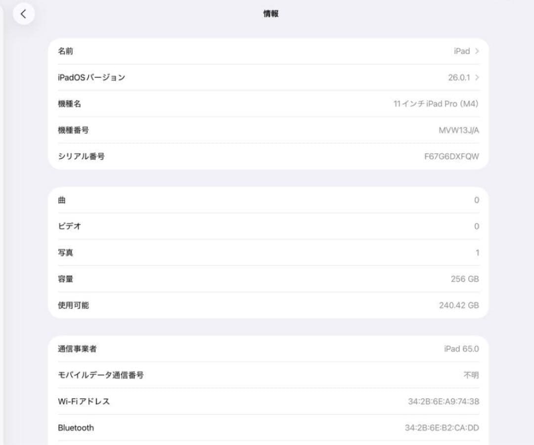 iPad本体 iPad Pro (M4) +Magic Keyboard+ Folio