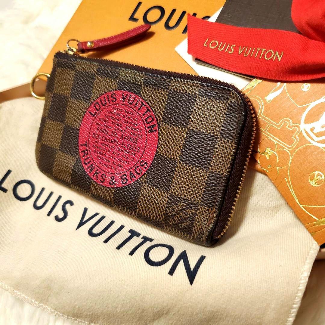 ルイヴィトン VUITTON 小銭入れ ケース エベヌ ダミエ クレ 希少