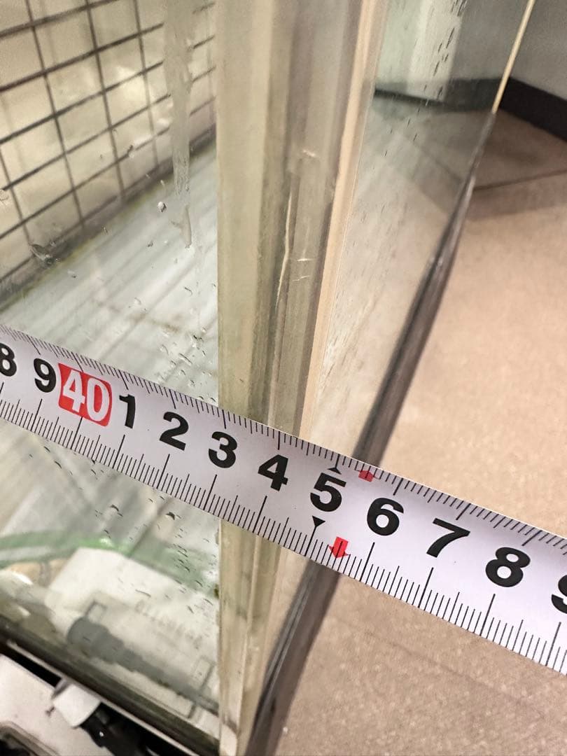 大型ガラス水槽 照明装置付き 水槽 120水槽