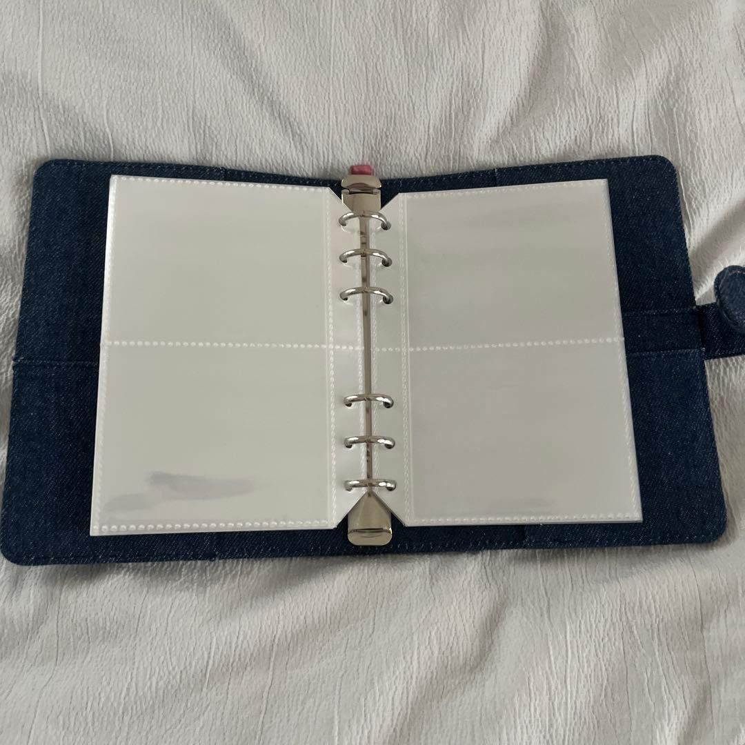 サンリオ　デニムワッペン　バインダー