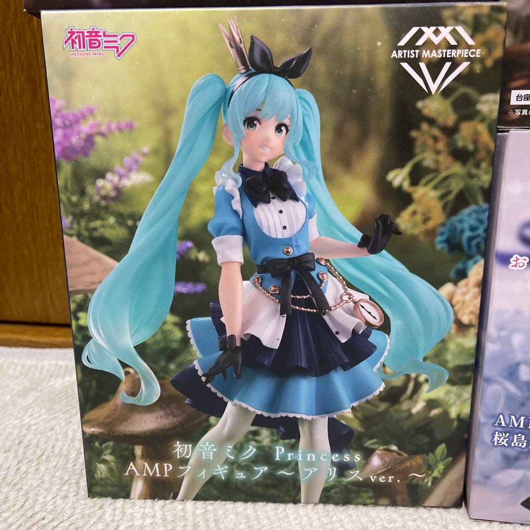 プライズフィギュア　AMPフィギュア中心セット　初音ミク　ウマ娘　7点セット