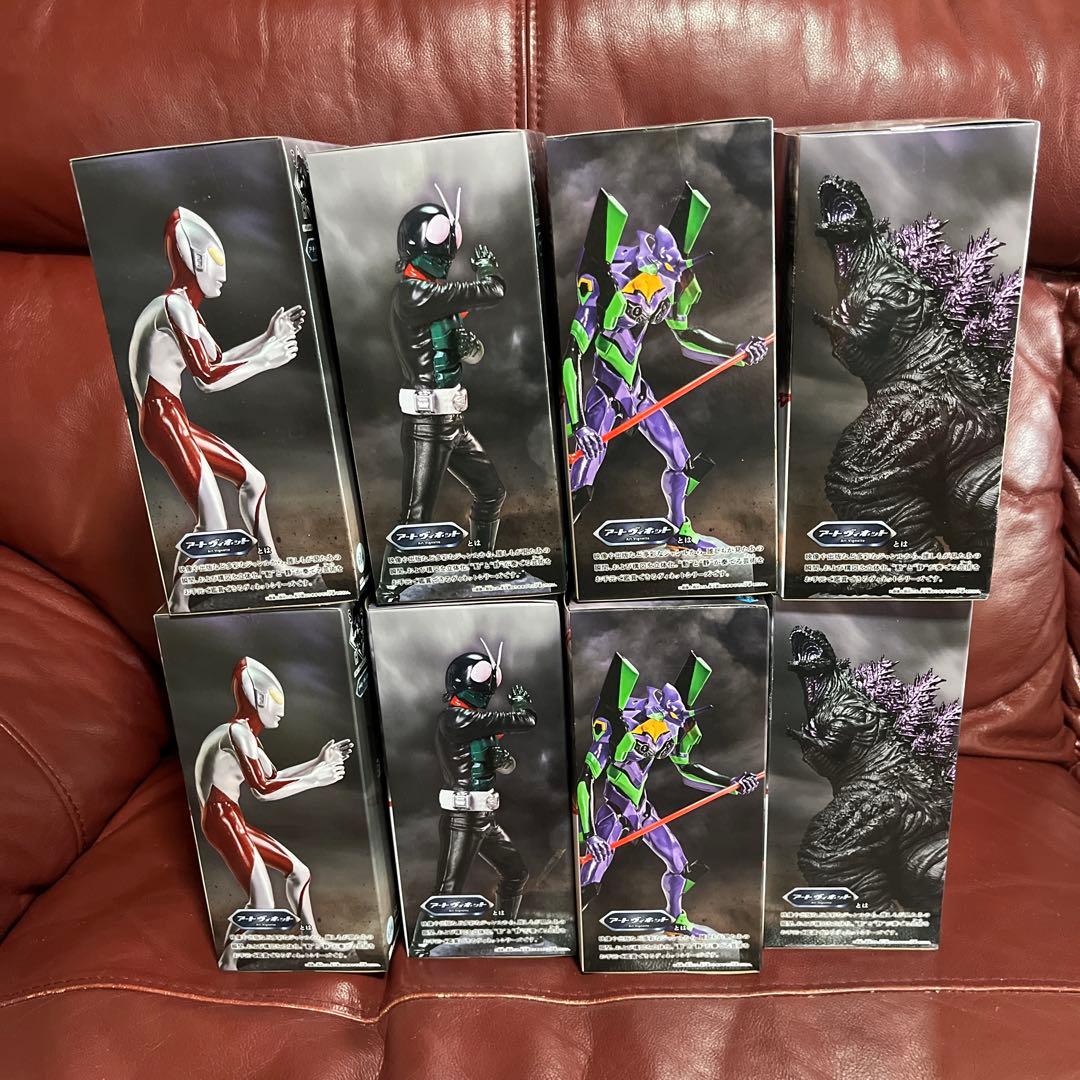 シン・ジャパン・ヒーローズ・ユニバース　4種8体のまとめ売り