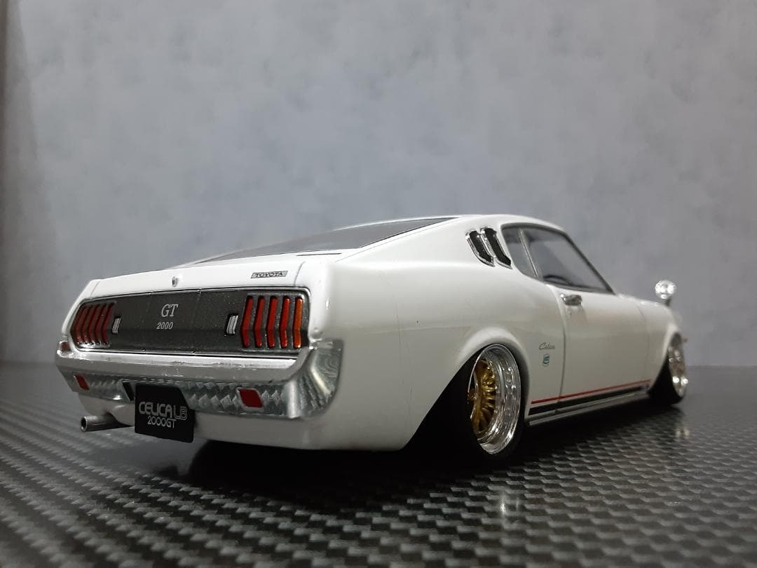 Hachette 1/24トヨタ セリカ LB カスタム改 ローダウン