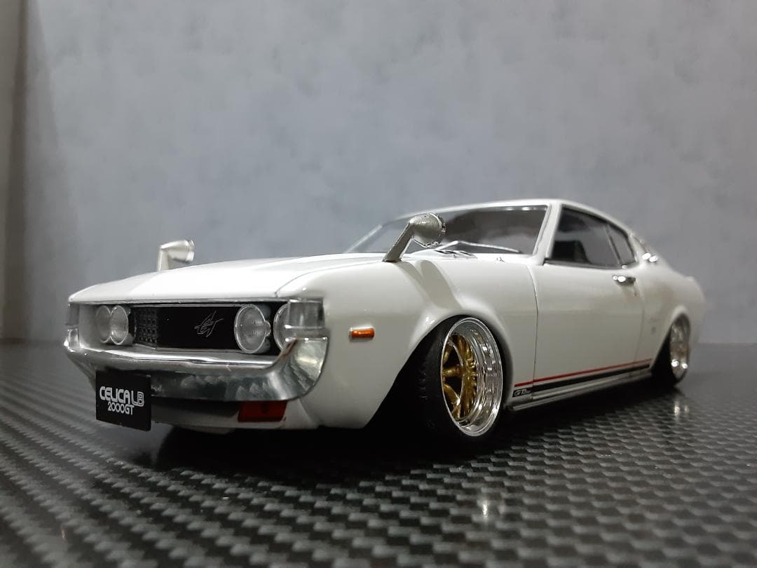 Hachette 1/24トヨタ セリカ LB カスタム改 ローダウン