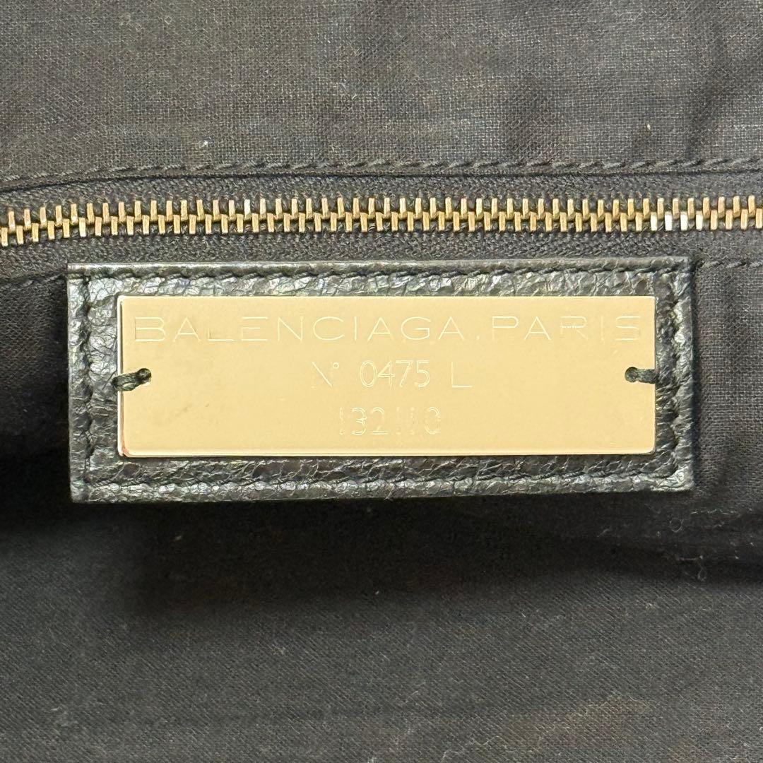 【美品】BALENCIAGA THE WORK BAG BLACK