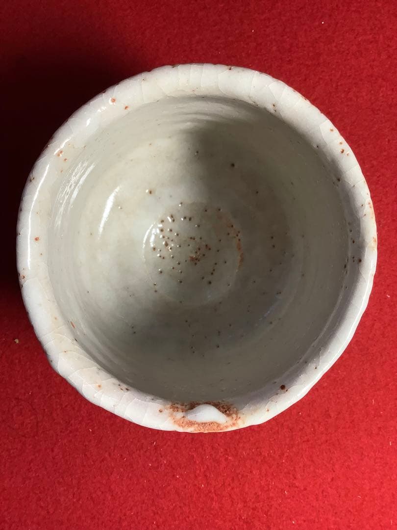志野茶碗　古麦造　【中古美品】
