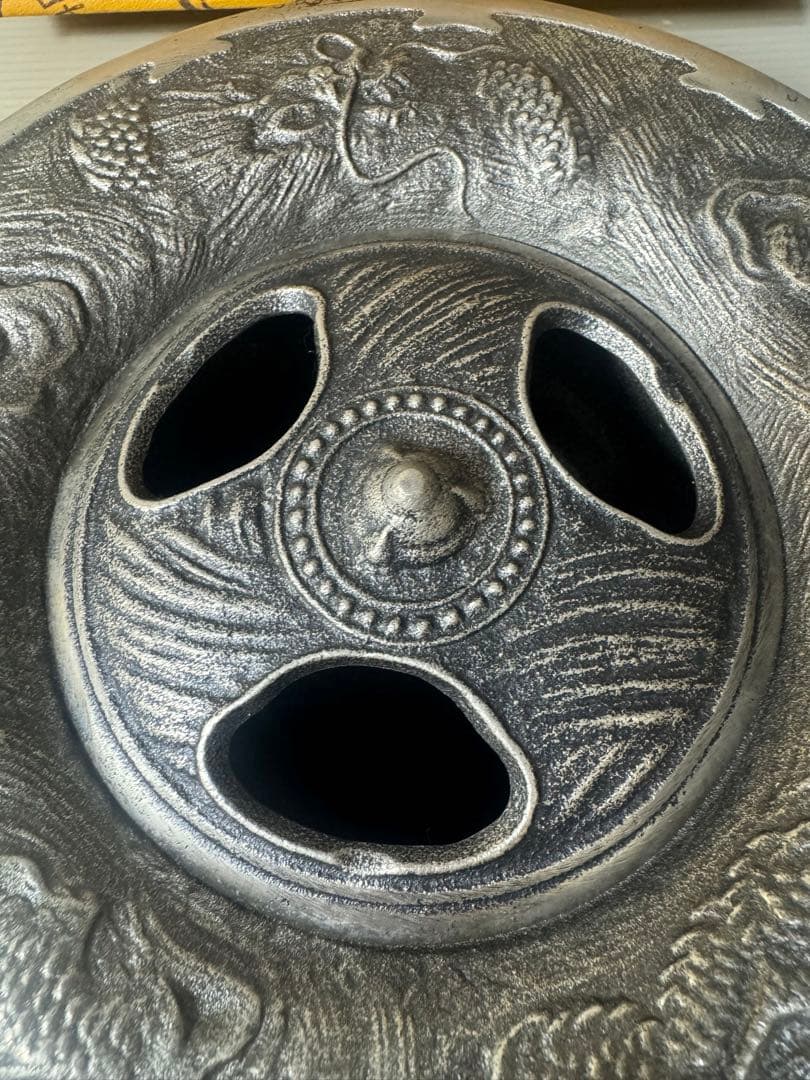 2635 南部鉄器　灰皿　香炉　未使用