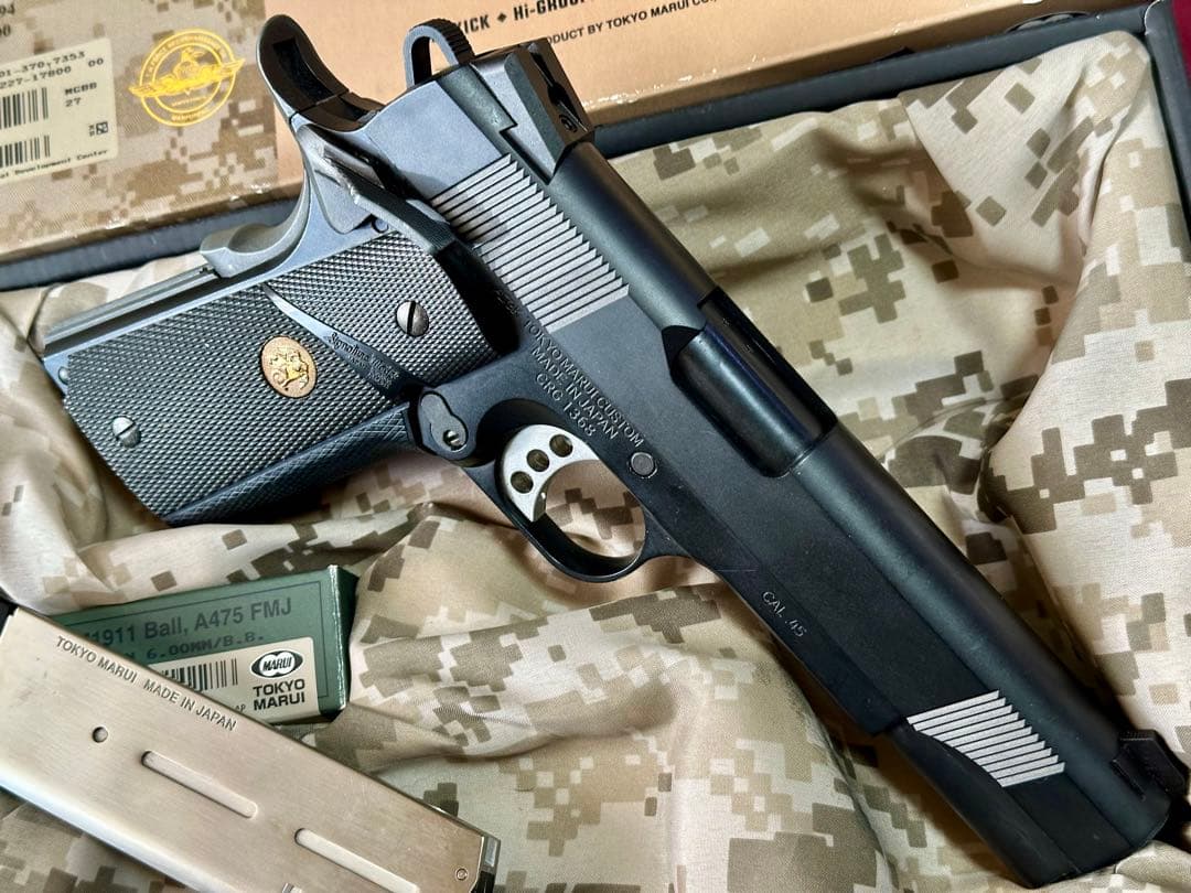 マルイ ガス ブローバック M.E.U .45 ガバメント 東京 MARUI