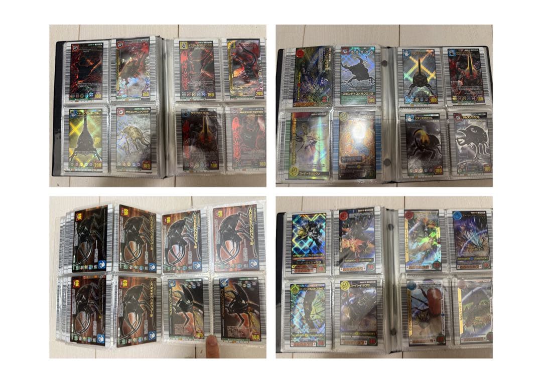 ☆*☆様 ムシキングカードコレクション　金28枚・銀42枚・銅220枚以上 その