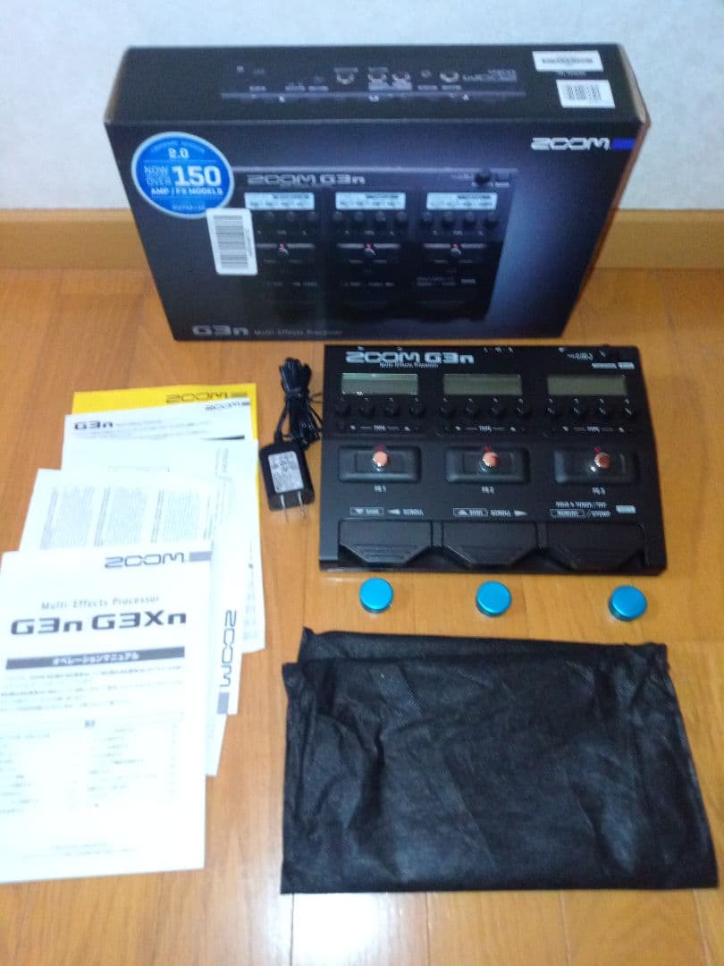 週末値下げ、ZOOM G3n マルチエフェクター