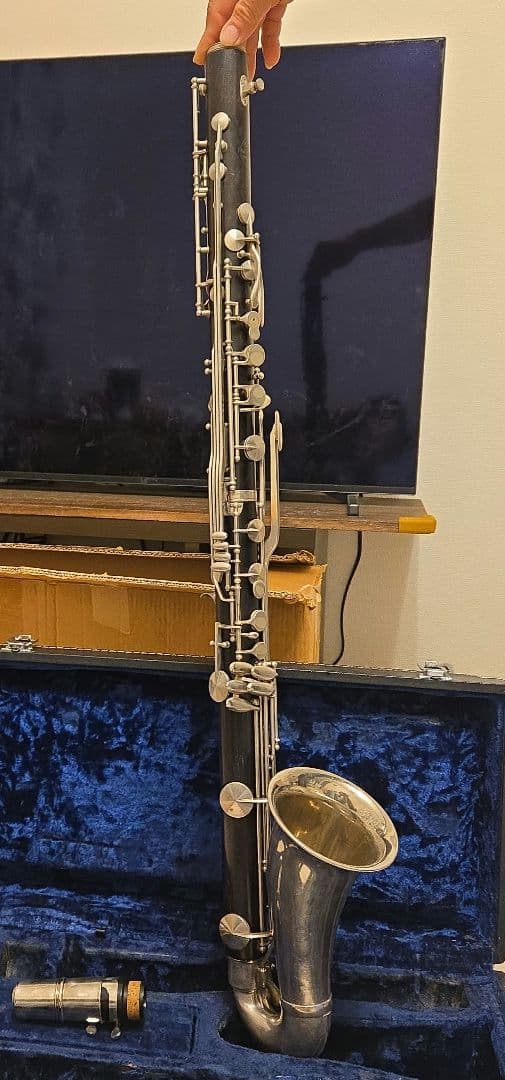 Noblet バスクラリネット ケース付き