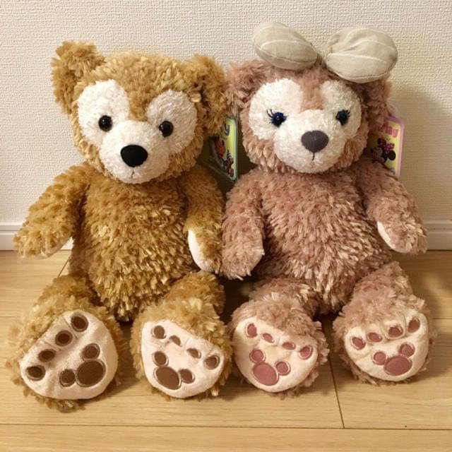 ディズニーダッフィー&シェリーメイのぬいぐるみ