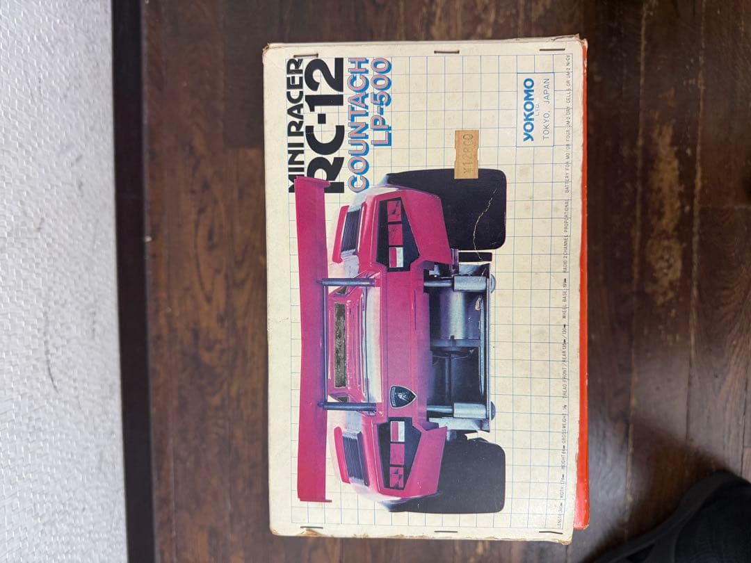 自動車 YOKOMO MINI RACER RC-12 COUNTACH LP-500