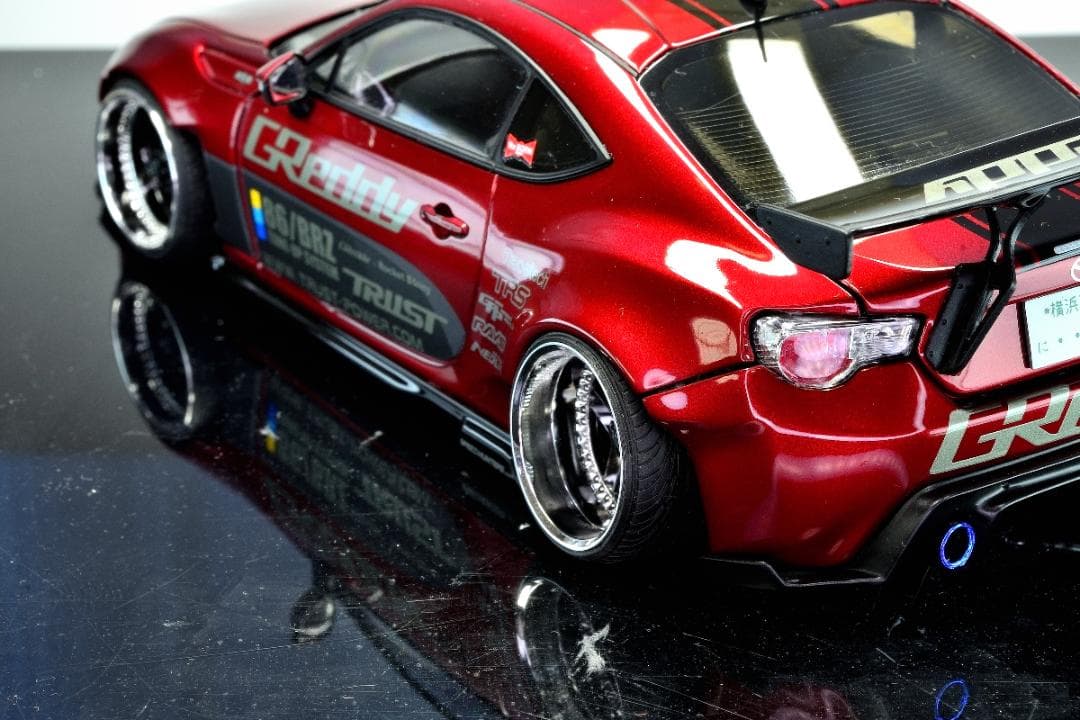 【アオシマ 1/24】TOYOTA86 ”GREDDY&ROCKETBUNNY