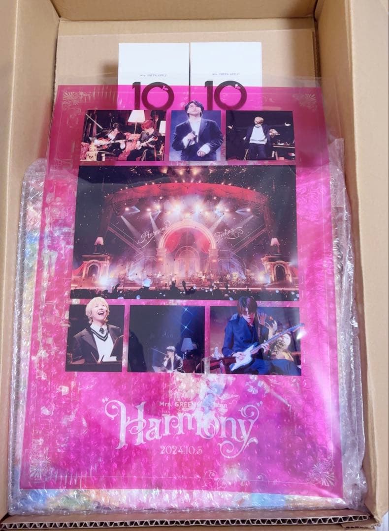 ミセス10＆Harmony コンプリートBOX クリアポスター タンブラー付き