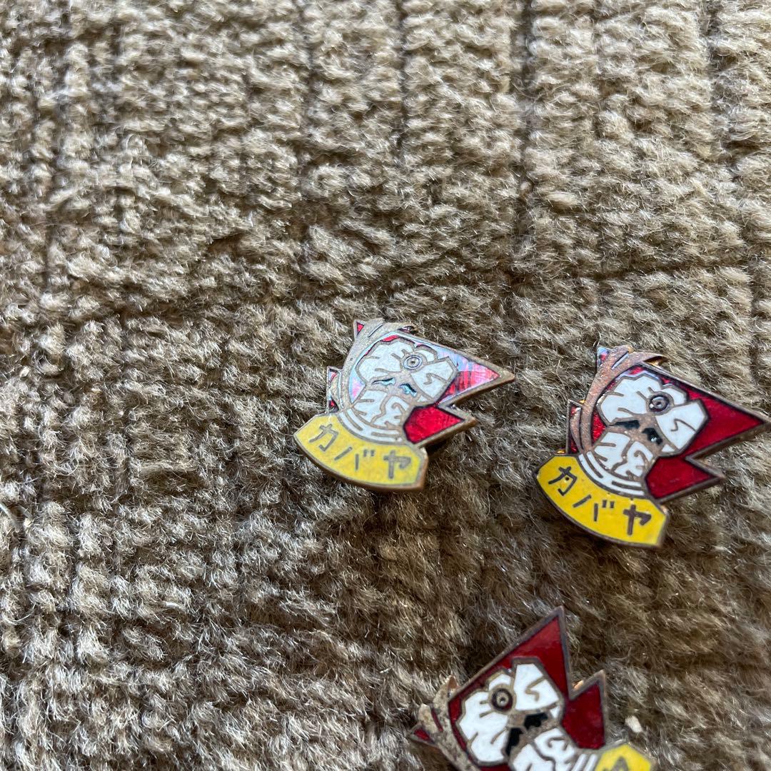 カバヤ アラーの使者 月光仮面 ピンバッジ 7点セット 昭和レトロ