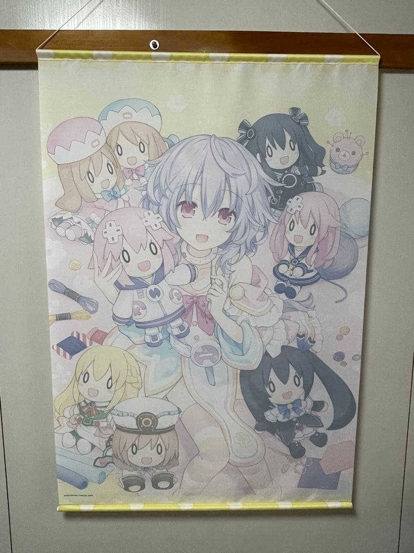 ネプテューヌ10周年記念　ねぷぐるみ全8種セット+タペストリー