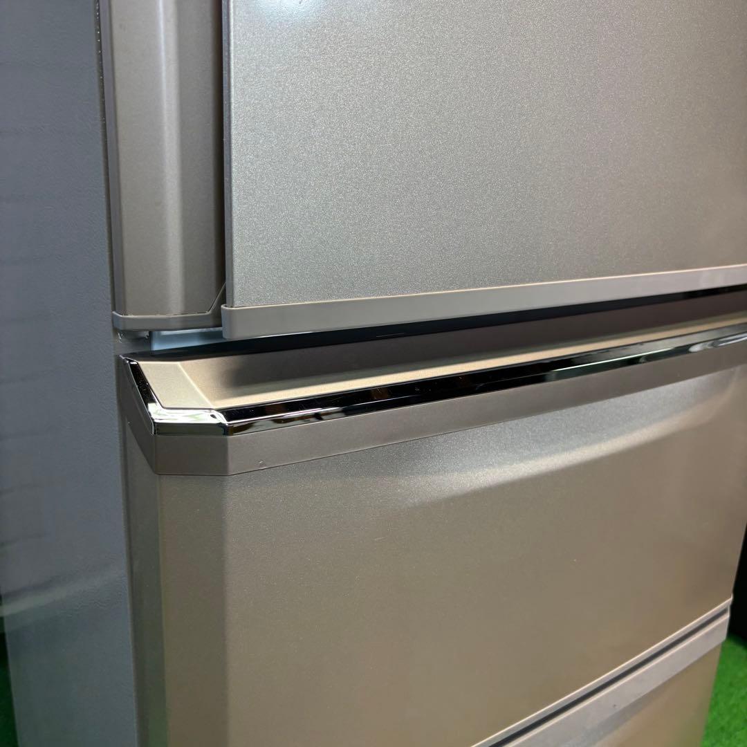 美品 335L 冷蔵庫 大容量 おしゃれ シャンパン 三菱【地域限定配送無料】
