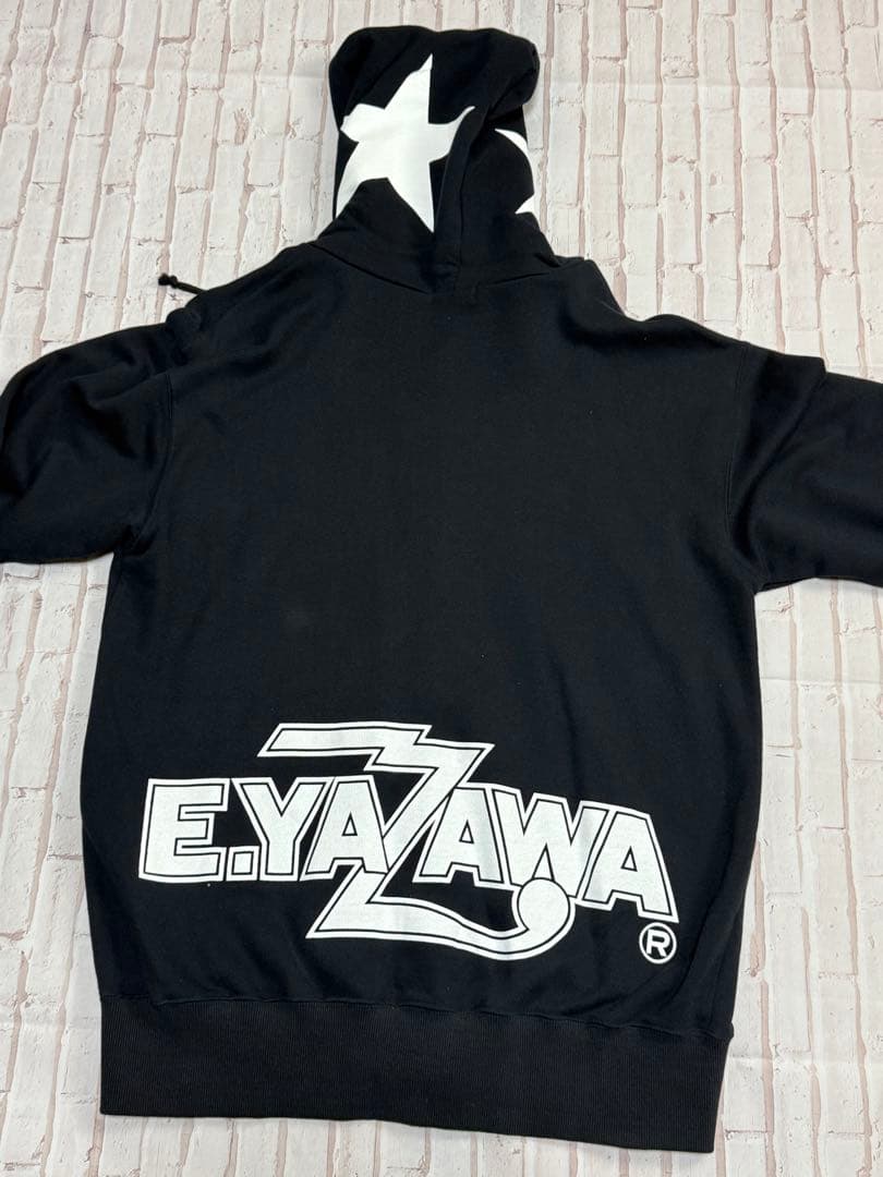 矢沢永吉さんE.YAZAWA HIBIYA スターブラックパーカー Lサイズ