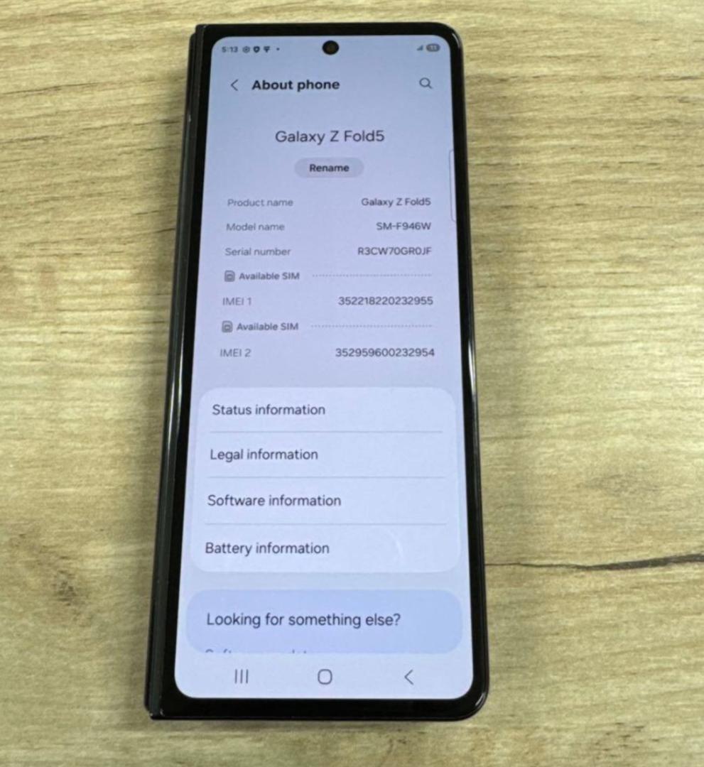 Android Galaxy Z Fold 5｜256gb｜SIMフリー