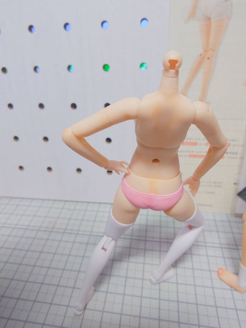 コトブキヤ 創彩少女庭園 ドレスアップボディM 塗装済完成品とパーカー(BK）