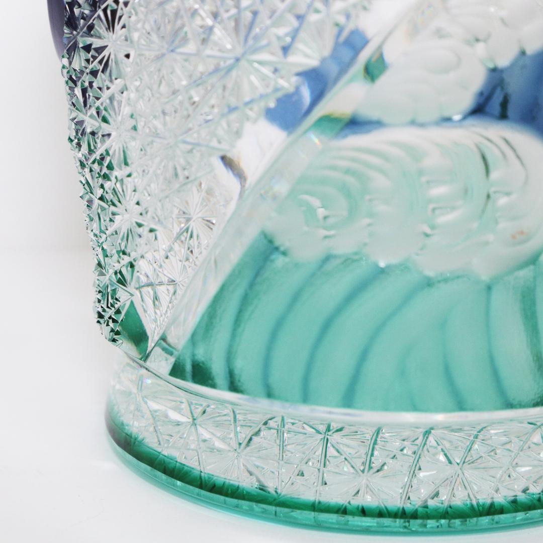 江戸切子 江戸硝子 オールド 四季 夏 但野硝子 切子グラス オールドグラス