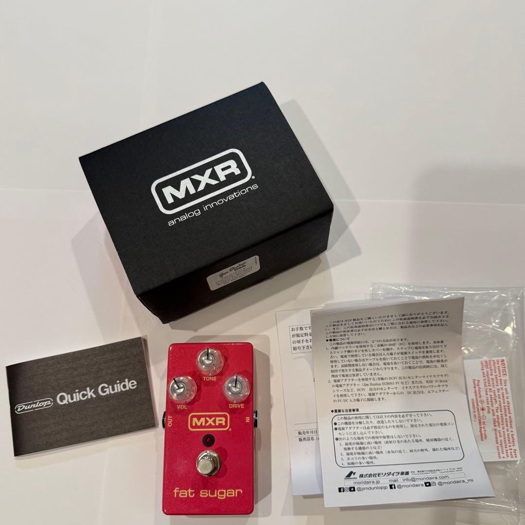（新品開封済）MXR M94SE Fat Sugar Driveオーバードライブ