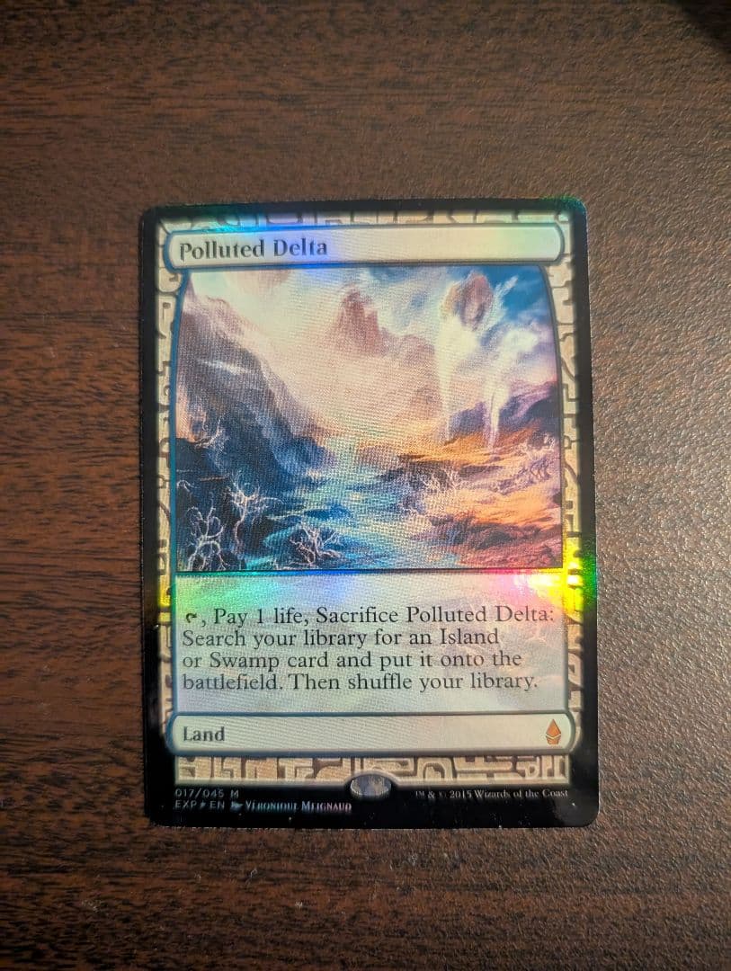 【汚染された三角州】【EXP】【foil】【ラスト1枚】